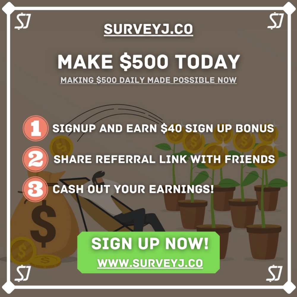 Easy money.  https://ref.surveyj.co/Recklessness